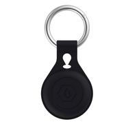 INF Étui/support Airtag avec porte-clés Le noir