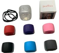 INF Exerciseur de mâchoire en silicone 6 pièces Multicolore