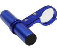 INF Extension de vélo 10cm en aluminium - Support compteur, lampe, accessoires Bleu