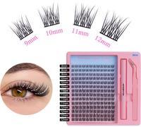 INF Faux cils, 168 grappes - DIY extensions de cils