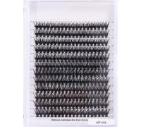INF Faux cils individuels de différentes longueurs et styles noir modèle 1
