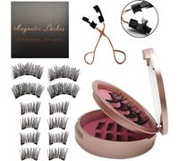 INF Faux cils magnétiques avec applicateur - Noir, 6 paires