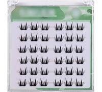 INF Faux Cils Naturels Sans Colle - 36 Fleurs en 6 Rangs pour un Look Chic