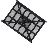 INF Filet de rangement pour plafond de voiture 18 compartiments polyester noir 80x53cm
