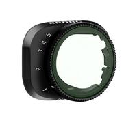 INF Filtre ND Variable 2-5 arrêts pour DJI Mini 3/Mini 3 Pro, Filtre de Haute qualité, Alliage d'aluminium (Cadre) + Verre Optique, 1 x Filtre d'objectif, 1 x Chiffon de Nettoyage