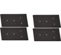INF Filtres pour sèche-linge Lot de 4 noirs Whirlpool 481010716911