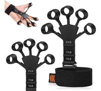 INF Finger Strengthener with 3 different resistances 2-pack black M