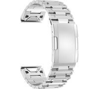 INF Garmin Stainless Steel Watch Strap Silver 26 mm