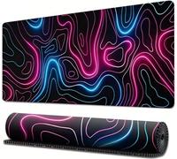 INF Grand tapis de souris Le noir XL