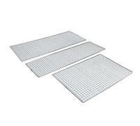 INF Grille de barbecue robuste en acier inoxydable 24x35 cm