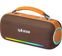 INF Haut-parleur Bluetooth portable : Son stéréo, basses puissantes, multi-usage Orange