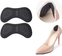 INF Heel protection Shoe inserts for better grip 1 paire noir