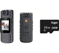 INF High Resolution 4K WIFI M11-2 32G TF Body Clip Camera