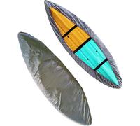 INF Housse de Kayak Imperméable 3.1-3.5m - Tissu Oxford 420D, Gris