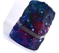 INF Housse de pluie imperméable pour sac à dos avec bande réfléchissante S Ciel étoilé noir