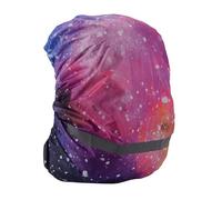 INF Housse de pluie imperméable pour sac à dos avec bande réfléchissante S Ciel étoilé rose