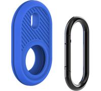 INF Housse de protection en silicone pour Apple AirTag bleu