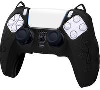 INF Housse de protection en silicone pour manette PS5 - Design chat mignon Le noir