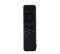 INF Housse de protection en silicone pour télécommande solaire Samsung BN59-01432/01436 - Antidérapante, Antichoc Le noir
