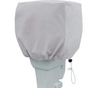 INF Housse de protection étanche pour moteur hors-bord, tissu Oxford 600D, grise, pour moteurs 15-60 CV M