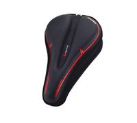INF Housse de selle de vélo en mousse à mémoire de forme Rouge