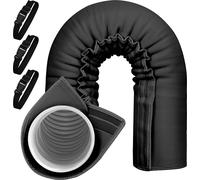 INF Housse d'isolation pour tuyau de climatisation - Manchon noir avec sangles
