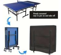 INF Housse imperméable pour table de ping-pong - 65x27,5x72,8 pouces