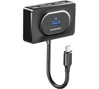 INF Hub Type-C vers 4 ports USB 3.0 : Extension haute vitesse pour PC 1 m