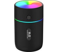 INF Humidificateur avec lampe LED colorée Noir