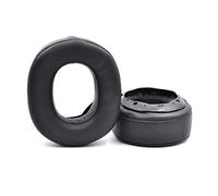 INF INF Coussinets de Remplacement compatibles avec écouteurs Sony MDR-HW700 / MDR-HW700DS, 2 pièces, Noir, Similicuir Souple et Mousse à mémoire pour Confort et Son améliorés
