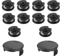 INF Jeu de bobines et de couvercles de rechange pour tondeuses à gazon Bosch 10 bobines