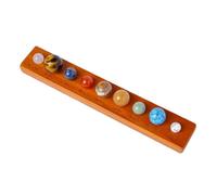 INF Jeu de boules de cristal du système solaire - Modèle éducatif des neuf planètes