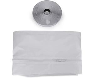 INF Joint de fenêtre pour climatiseurs mobiles, joint de fenêtre de climatisation gris étanche utilisé, 400 cm