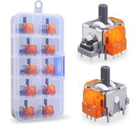 INF Joysticks TMR à effet Hall pour PS5, Orange, Lot de 10, Haute Précision