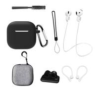 INF Kit 8 pièces AirPods 4ème génération en noir