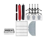 INF Kit d'accessoires de 23 pièces de rechange, compatible avec aspirateur robot Roborock S8/S8+/S8 Pro, comprend 4 brosses principales, 8 brosses latérales, 4 filtres, 3 serpillères, 3 sacs à