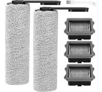 INF Kit d'accessoires de rechange pour Tineco Floor One S7 Pro S6 - 1 brosse principale + 3 filtres, fibre ABS non tissée