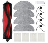 INF Kit d'accessoires de remplacement compatible avec Roborock Q7/M5/L5 - Brosse principale 4 Filtres HEPA 4 Brossettes latérales