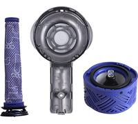 INF Kit d'accessoires pour aspirateur Dyson V6 : couvercle arrière du moteur, filtres avant et arrière