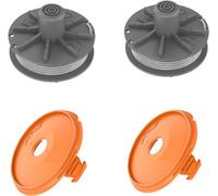 INF Kit de bobine et de couvercle de rechange pour coupe-bordures Gardena 2 bobines