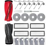 INF Kit de pièces de rechange compatible avec les aspirateurs robots Roborock Qrevo S5V / Curv/Edge Series