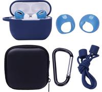 INF Kit de protection pour écouteurs Bluetooth sans fil AirPods Pro Bleu