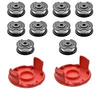 INF Kit de rechange pour coupe-bordures Einhell GE-CT 18/28 Li - 10 bobines TLE-03 et 2 capuchons TLE-03-1