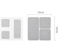 INF Kit de réparation de patchs d'écran de fenêtre pour fenêtre à écran maillé 20-pack