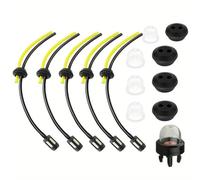 INF Kit de réparation de tuyau de carburant de 14 pièces pour tondeuse à gazon - Kit d'amorçage modulaire pour réparations rapides