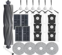 INF Kit d'entretien complet pour robot aspirateur Dreame L10s Pro Ultra Heat/L10s Ultra Gen 2/X30 Ultra, 22 pièces.