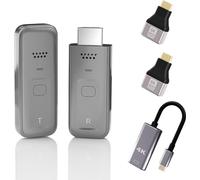 INF Kit Émetteur et Récepteur HDMI sans Fil 1080P - Plug & Play + Adaptateurs
