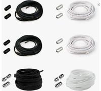 INF Lacets élastiques avec Capsule Lock - 6 paires Multicolore