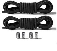 INF Lacets élastiques sans nœuds - 2 paires Le noir