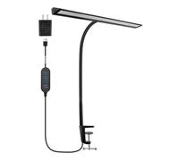 INF Lampe de bureau LED INF avec pince 5 modes couleurs 5 luminosité